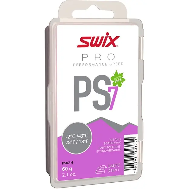 Bestseller Swix PS7 Violet -2°C/-8°C 60 g Gleitwachs