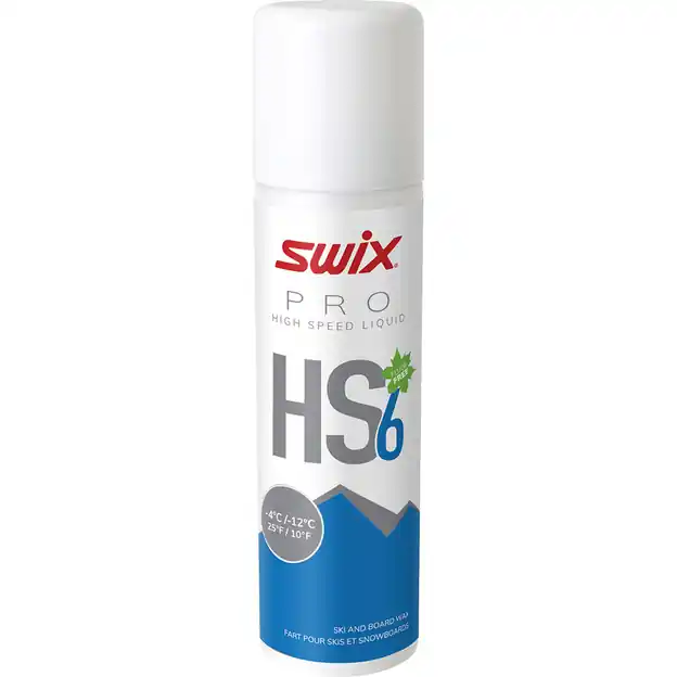 Swix HS6 Liquid Blue -4°C/-12°C 125 ml Gleitwachs Meistverkauft