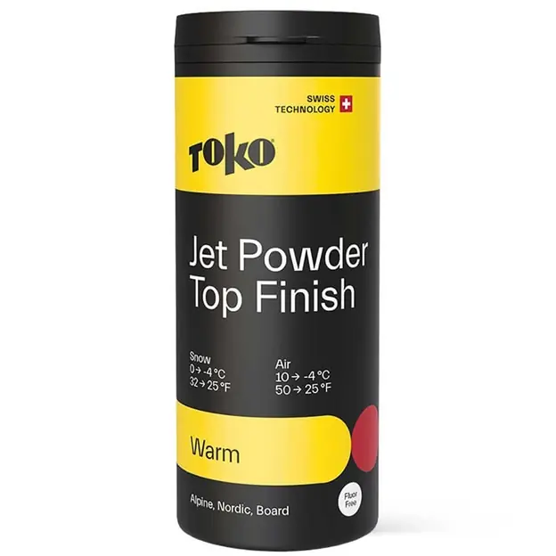 Toko Jet Powder Top Finish Warm 0°/-4° 30 g Gleitwachs Bestpreis