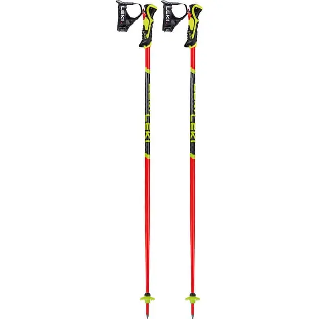 Leki WCR Lite SL 3D Stock Bright Red / Black / Neonyellow Kinder Sonderaktion
