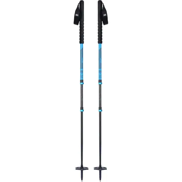 Black Crows trios freebird Teleskopstock Black / Blue Neue Kollektion