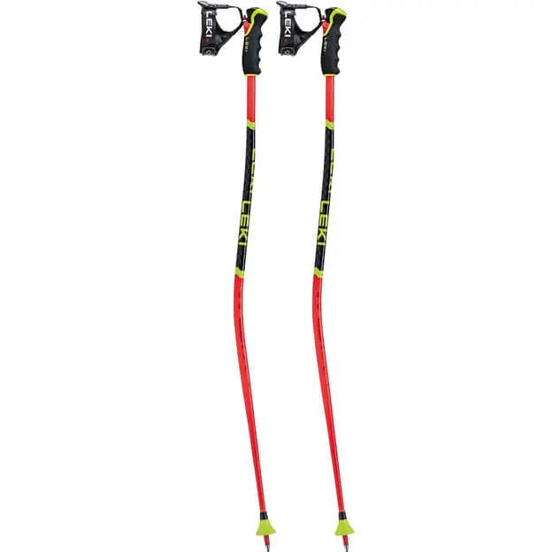 Leki WCR Lite GS 3D Stock Bright Red / Black / Neonyellow Kinder Markenware