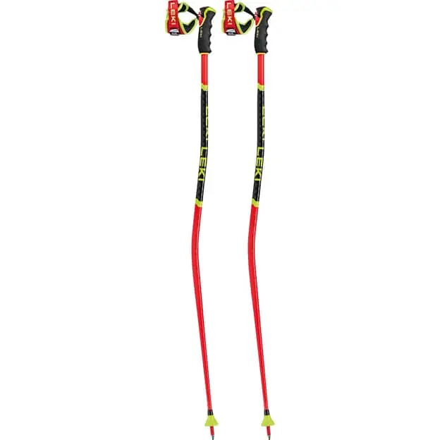 Preisreduziert Leki WCR GS 3D Stock Bright Red / Black / Neonyellow