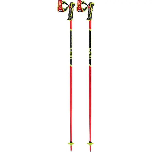 Saisonangebot Leki WCR TBS SL 3D Stock Bright Red / Black / Neonyellow