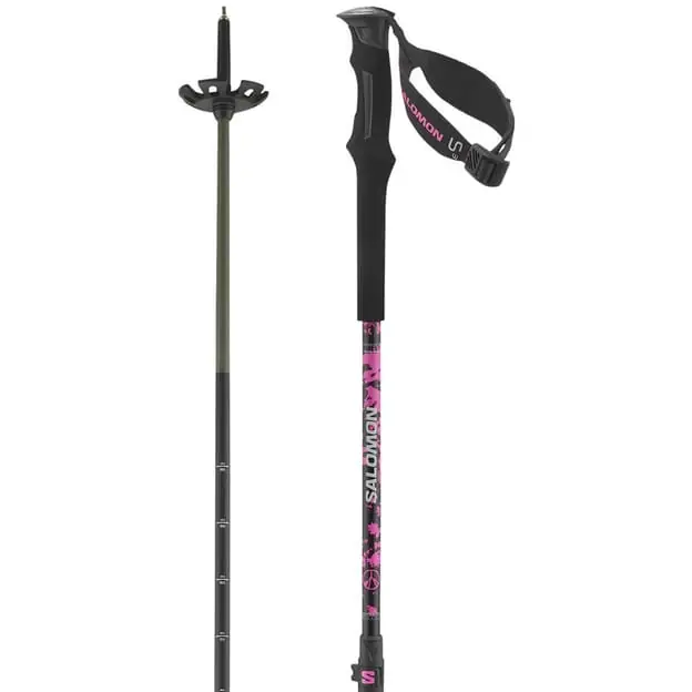 Angebot Salomon QST Carbon S3 Teleskopstock Black / Sugar Plum