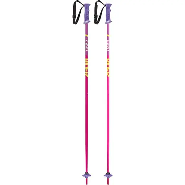 Preisreduziert Leki Rider Girl Stock Lila / Pink /Weiß Kinder