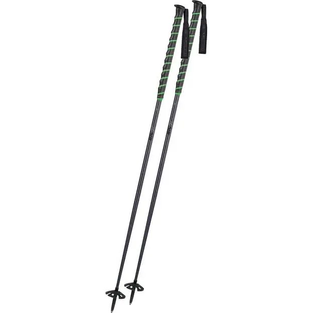 Komperdell Big Art Ti Stock Stripe Black / Neongreen Neu Im Sortiment