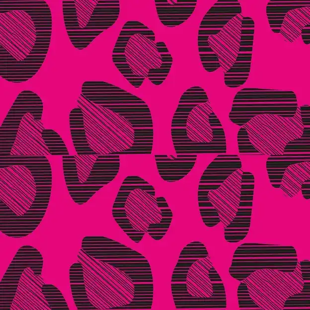 Nur Heute Komperdell Tape Cheetah 35mm Stockzubehör Black / Pink