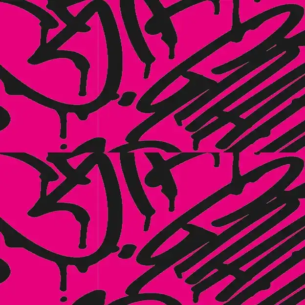 Komperdell Tape Sprayed 35mm Stockzubehör Neon Pink / Black Bestpreis