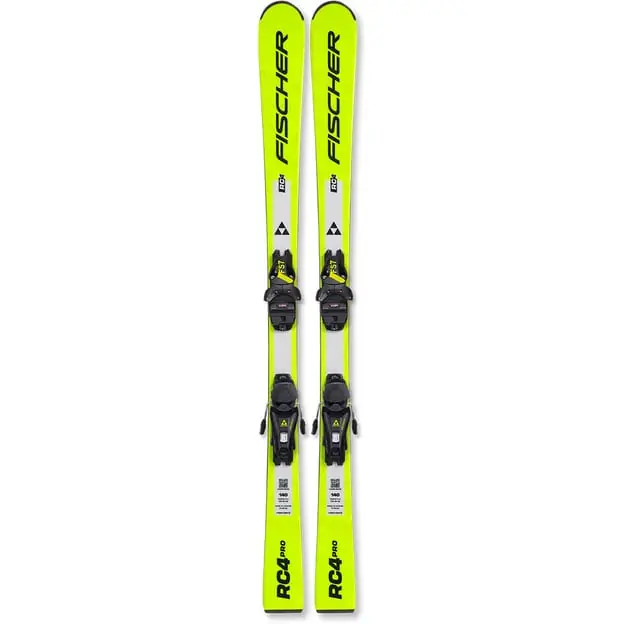 Fischer RC4 Pro JRS + FS 7 CA JRS 25/26 Ski mit Bindung Kinder Echt