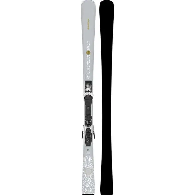Geprüft Salomon E S/Max N° 10 + M10 GW 26/27 Ski mit Bindung Damen