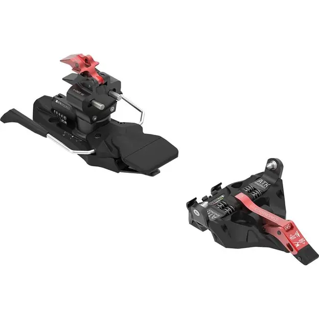 Schneller Versand ATK V-Crest 10 Auto inkl. Stopper Tourenskibindung Red