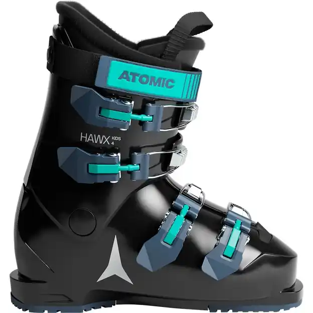 Atomic Hawx Kids 4 Skischuhe Black / Teal Kinder Must-Have