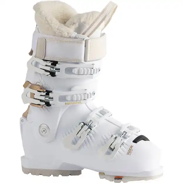 Preisreduziert Rossignol Vizion 4B Elite 90 W GW Skischuhe White Damen