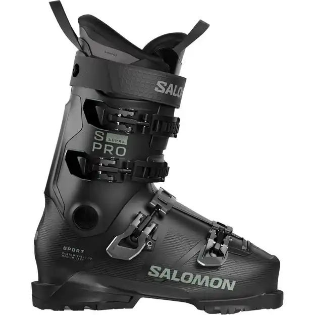 Salomon S/Pro Supra Sport Skischuhe Black / Dark Grey / Oil Green Herren Markenprodukt