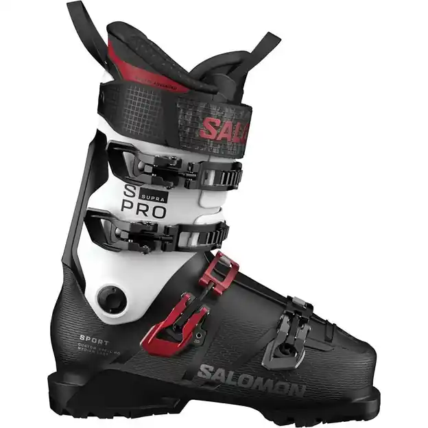 Expressversand Salomon S/Pro Supra 120 Sport Skischuhe Black / Dark Grey Met. / Gray Auror Herren
