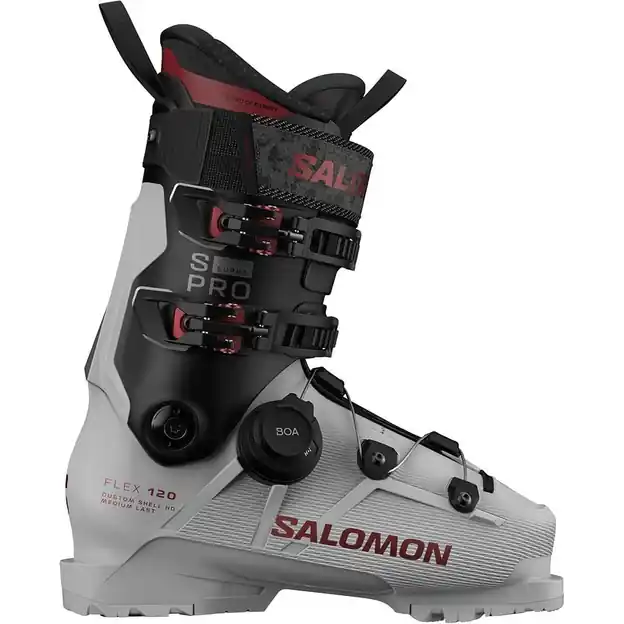Salomon S/Pro Supra S Boa 120 Skischuhe Gray Aurora / Black / Samba Met. Herren Aktuell