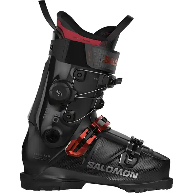 Salomon S/Pro Alpha C BOA 120 Skischuhe Black / Samba Met. / Dark Grey Met. Herren Nur Heute