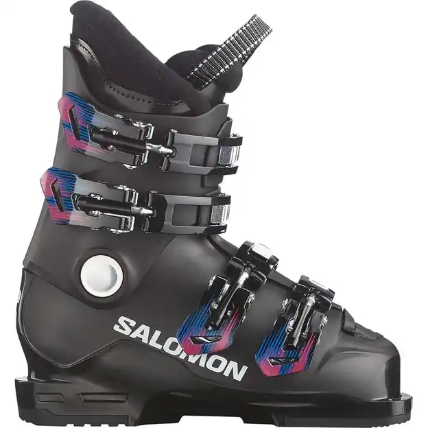 Salomon T4 M Skischuhe Black / Black / White Kinder Neu