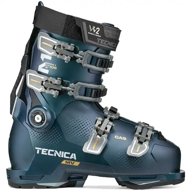 Nur Für Kurze Zeit Tecnica Mach1 MV 105 W TD2 GW (Ohne Innenschuh) Skischuhe Iridescent Green Damen