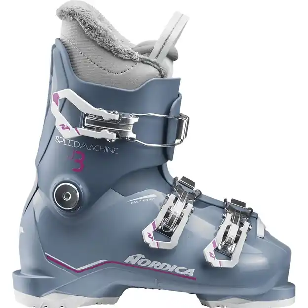 Angebot Nordica Speedmachine J3 girl Skischuhe Blue / Light Blue / Fucsia Kinder