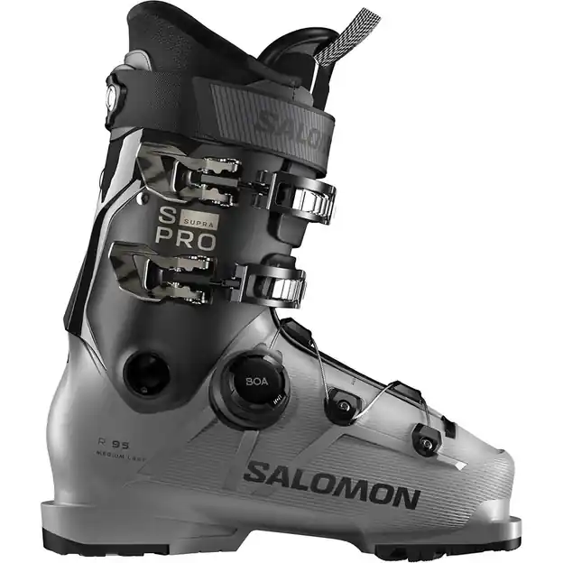 Expressversand Salomon S/Pro Supra S BOA R95 W Skischuhe Steel Gray / Black / Light Bronze Damen