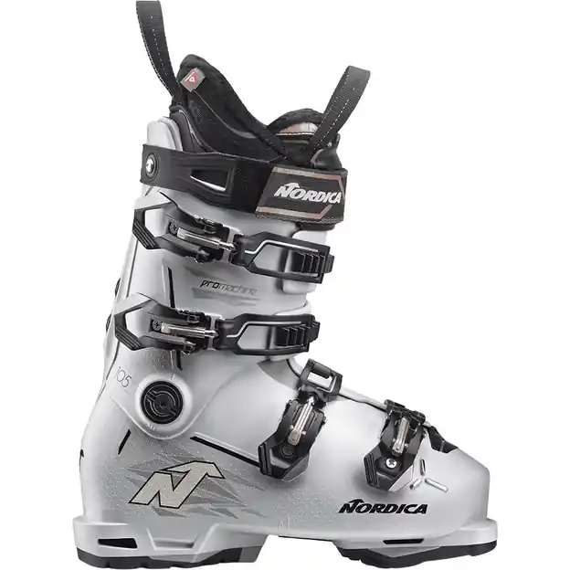 Neue Kollektion Nordica Promachine 3 105 W GW Skischuhe White / Black / Pink Damen