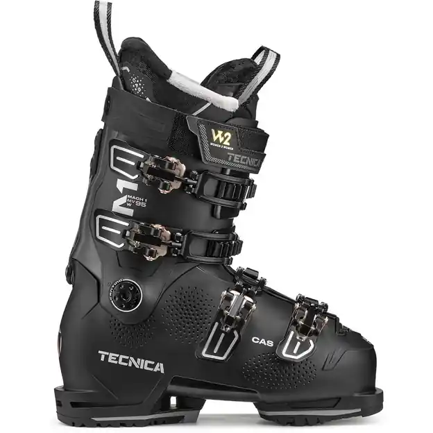 Aktuell Tecnica Mach1 MV 95 W TD GW Skischuhe Black Damen