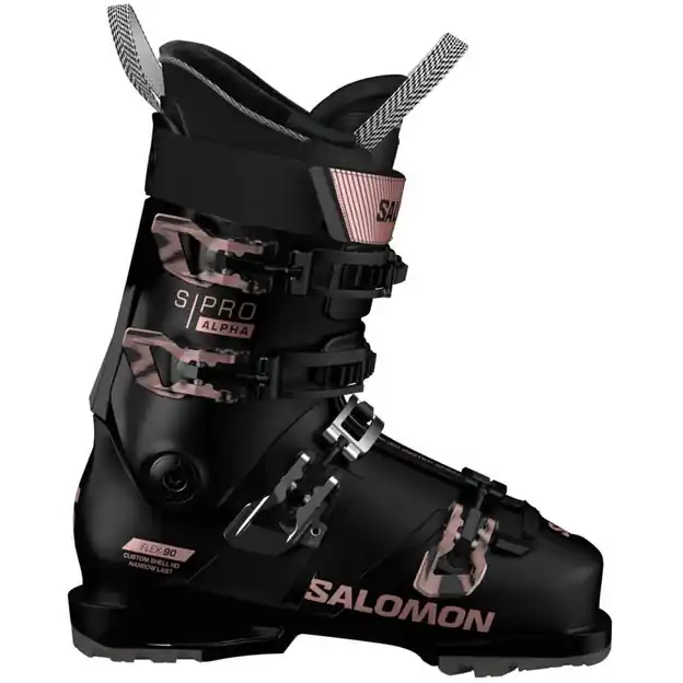 Sofort Bestellen Salomon S/Pro Alpha 90 W GW Skischuhe Black / Black Damen