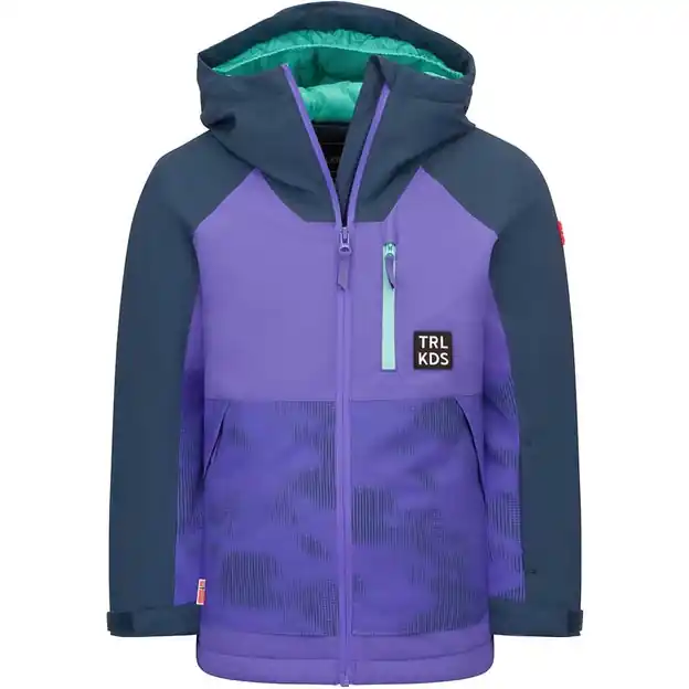 Günstig Trollkids Lifjell Xt Skijacke Wisteria Purple / Mystic Blue Kinder