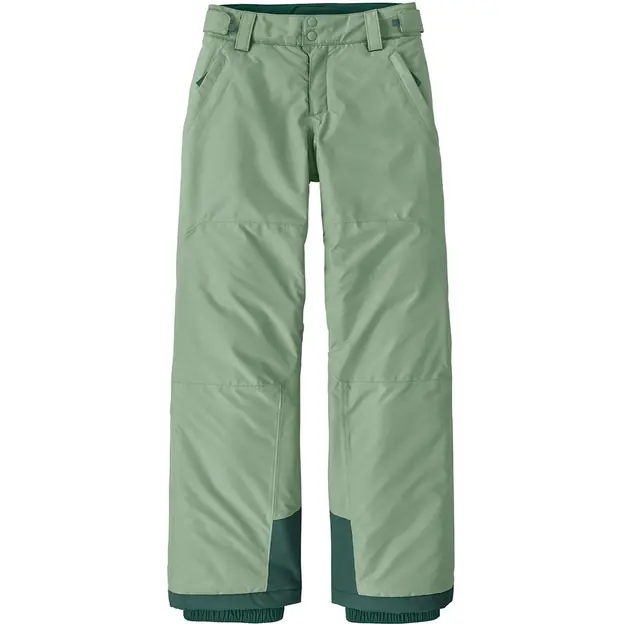 Patagonia Powder Town Skihose Ellwood Green Kinder Schnäppchen
