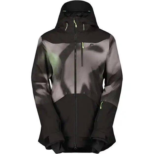Scott Ultimate Dryo Ripstop Skijacke Evening Greyprint / Black Damen Kracherpreis