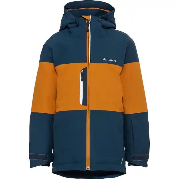 Vaude Snow Cup Skijacke Dark Sea / Brown Kinder Direktkauf