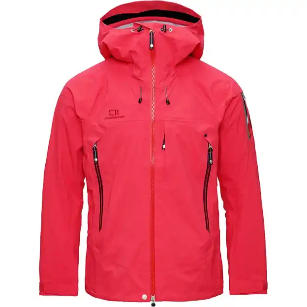 Jetzt Bestellen Elevenate Bec De Rosses XI Hardshelljacke Hibiscus Red Damen