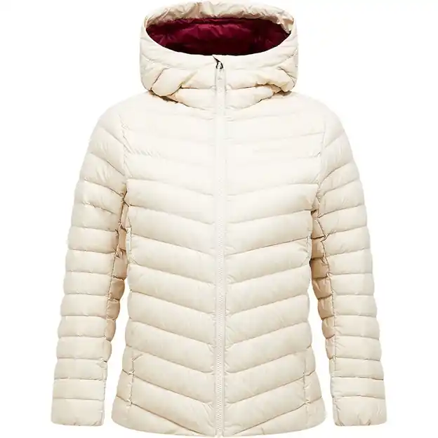 Must-Have Peak Performance Frost Hood Daunenjacke Sand Fog Damen