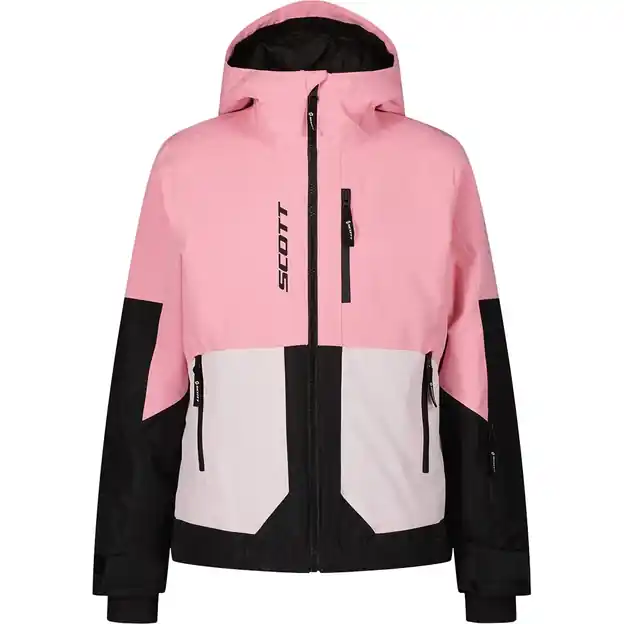 Scott Vertic Dryo Skijacke Paradise Pink / Black Kinder Echt