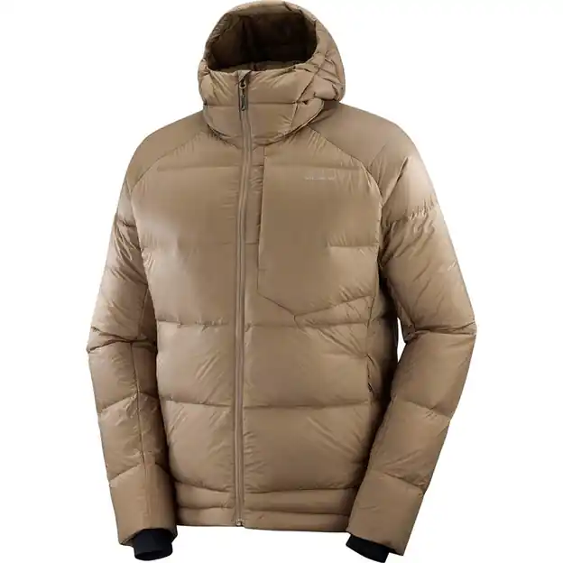 Preisreduziert Salomon Outline Hooded Daunenjacke Shitake Herren