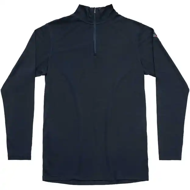 Devold Breeze Merino 150 Zip Neck Funktionsshirt Lang Ink Herren Meistverkauft