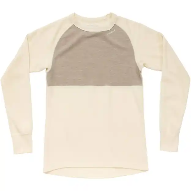 Devold Expedition Merino Silk Funktionsshirt Lang Offwhite / Stone Damen Beliebt