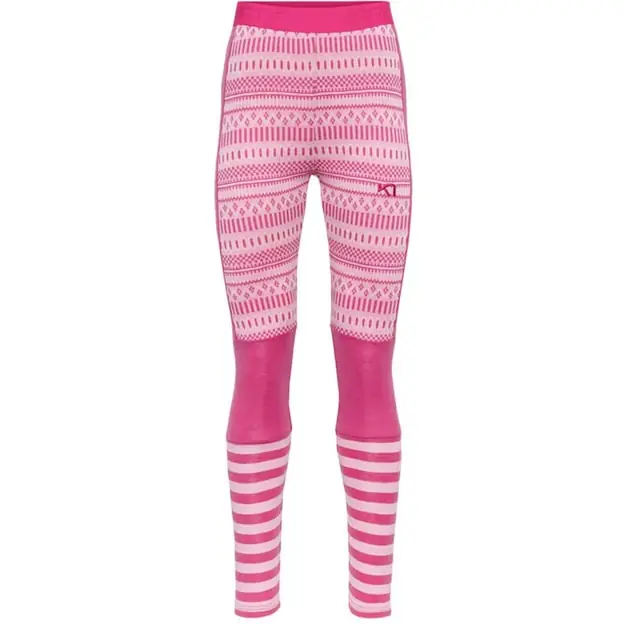 Billig Kari Traa Åkle High Waist Funktionshose Bright Pink Damen