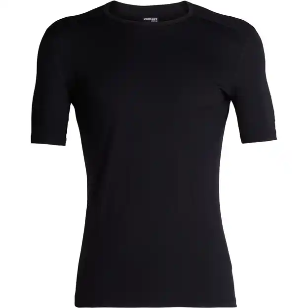 Icebreaker Oasis Crewe Funktionsshirt Kurz Black Herren Online Kaufen