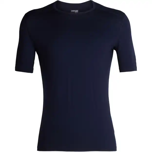 Direkt Vom Hersteller Icebreaker Oasis Crewe Funktionsshirt Kurz Midnight Navy Herren