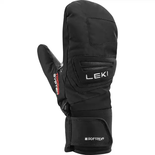 Sale Leki Griffin 3D Junior Fausthandschuhe Black Kinder