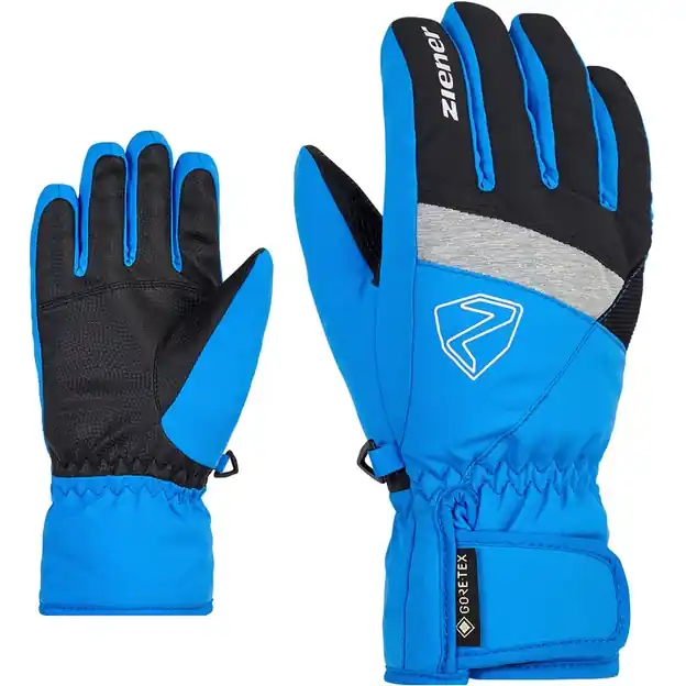 Sale Ziener Leif GTX Junior Fingerhandschuhe Persian Blue Kinder