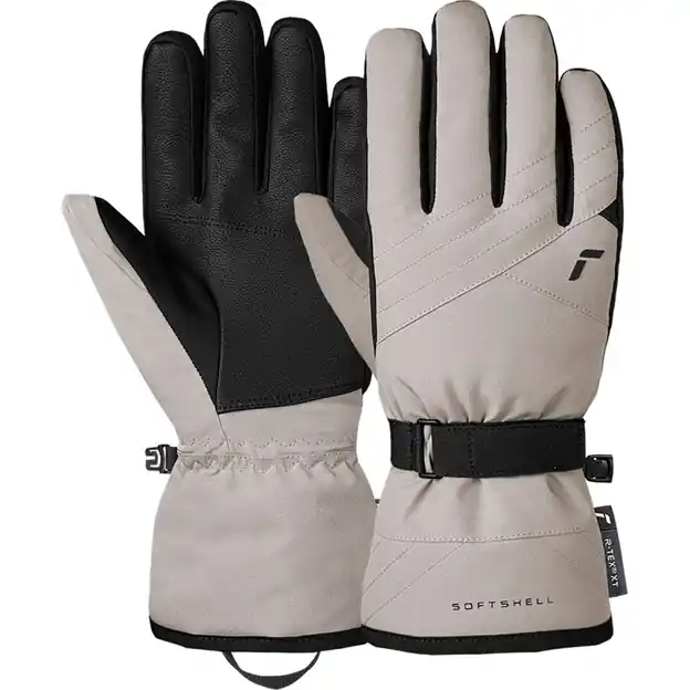 Reusch Alena Fingerhandschuhe Dove / Black Damen Zertifiziert