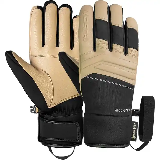 Preis Gesenkt Reusch Jupiter Fingerhandschuhe Tan / Black