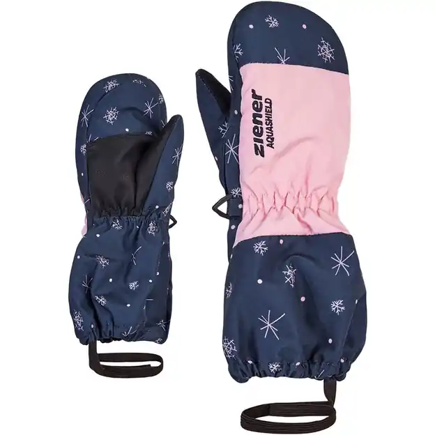 Bestseller Ziener Levi AS Minis Fausthandschuhe Snowcrystal Print Kinder
