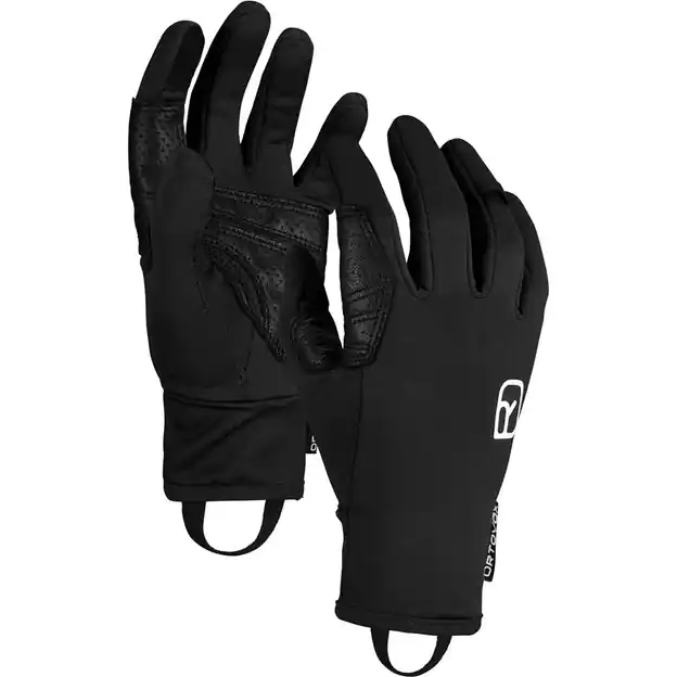 Ortovox Fleece Light Fingerhandschuhe Black Raven Herren Echt