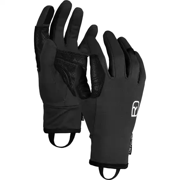 Rabatt Ortovox Fleece Light Fingerhandschuhe Black Raven Damen