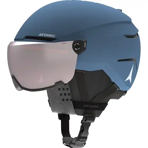 Atomic Savor Visor JR Helm Blue Kinder Beliebt